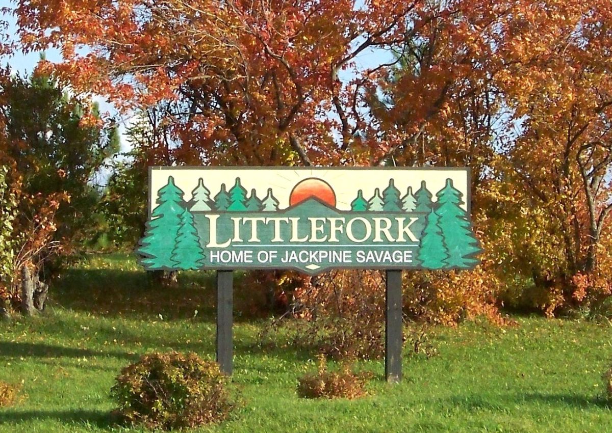 Littlefork Sign