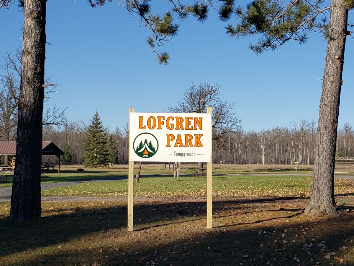 campground sign